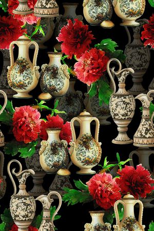 民族风印花华亿平台图片