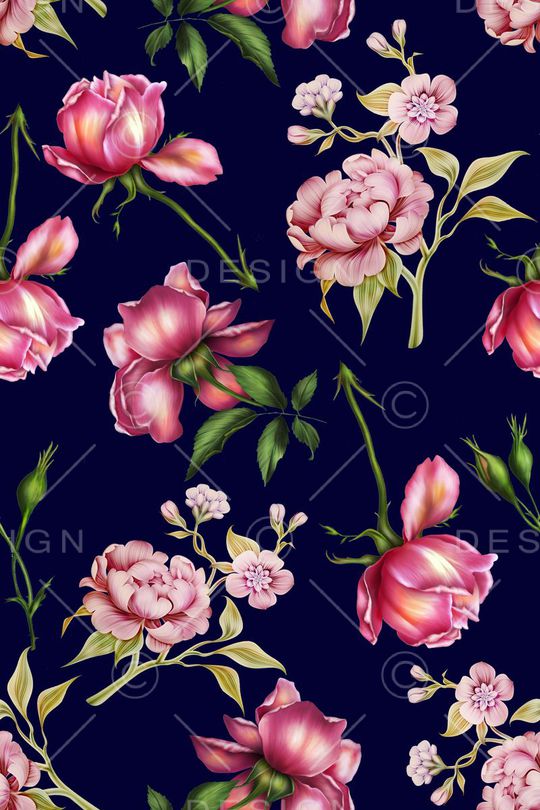 花朵印花华亿平台图片