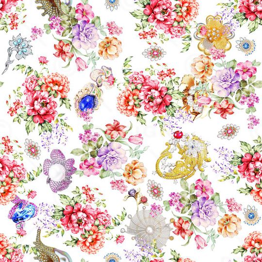 花朵印花华亿平台图片