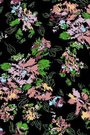 花瓣印花华亿平台图片