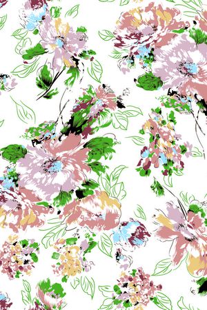 花瓣印花华亿平台图片