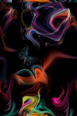 抽象印花华亿平台图片