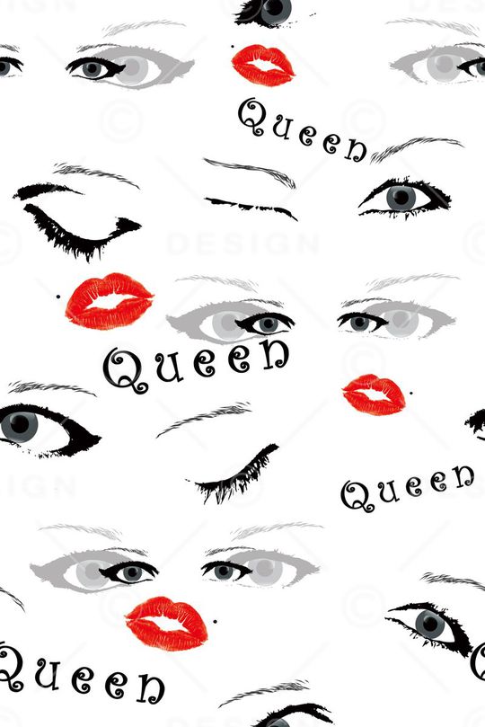 眼睛印花华亿平台图片