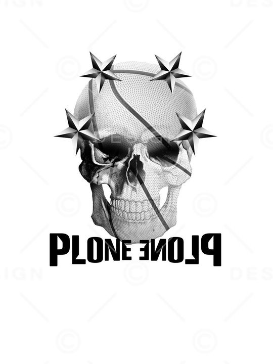 骷髅头印花华亿平台图片