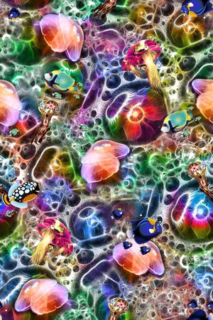 时尚印花华亿平台图片