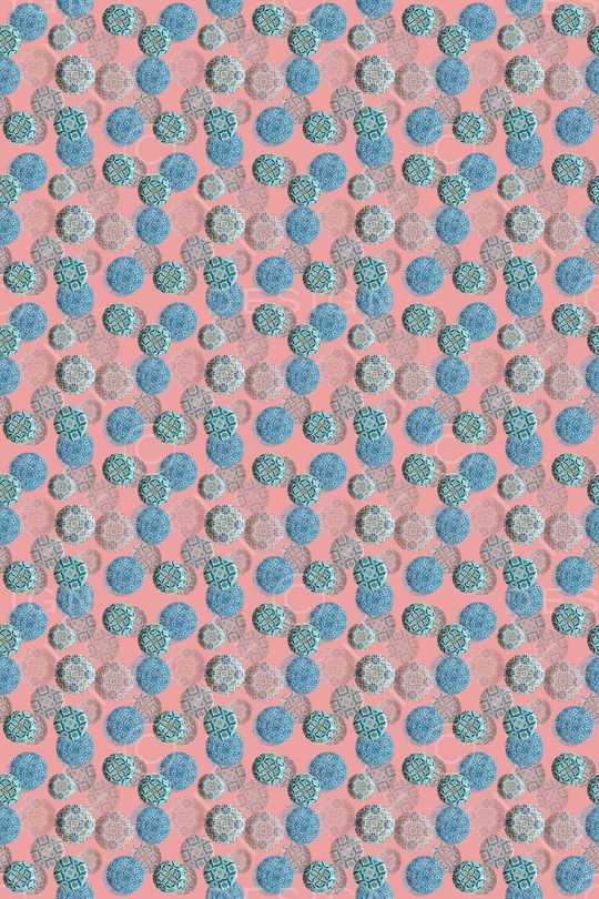 复古传统印花华亿平台图片