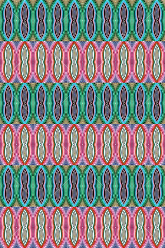 条纹图案印花华亿平台图片