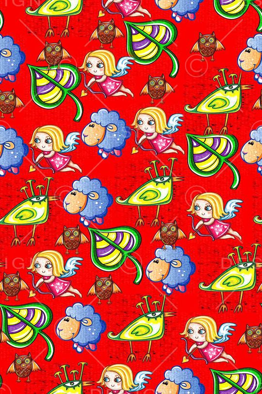 儿童画印花华亿平台图片