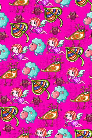 儿童画印花华亿平台图片