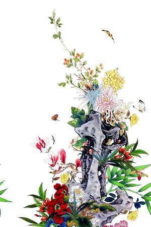 菊花印花华亿平台图片