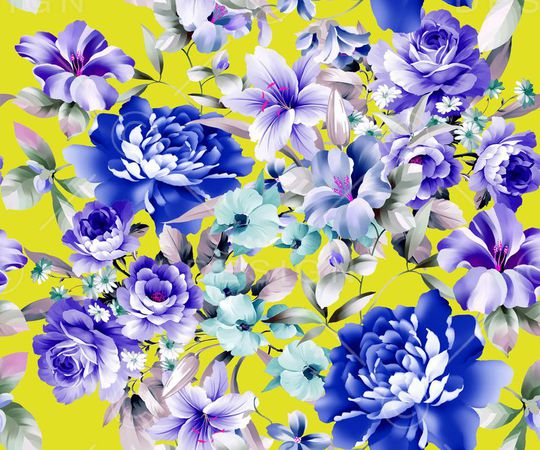 乱花印花华亿平台图片