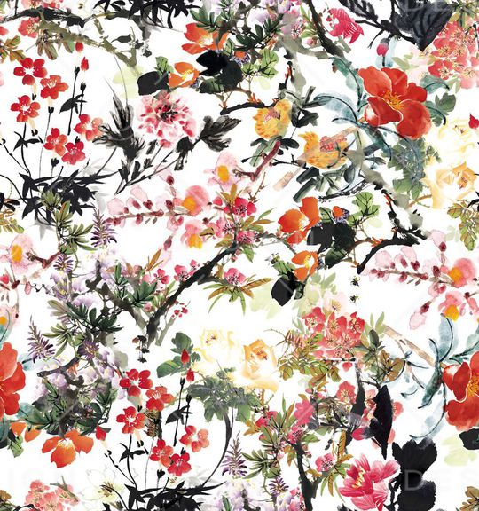 乱花印花华亿平台图片