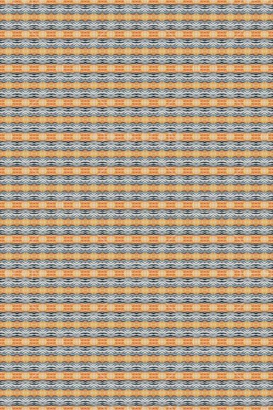 色彩条纹混搭印花华亿平台图片