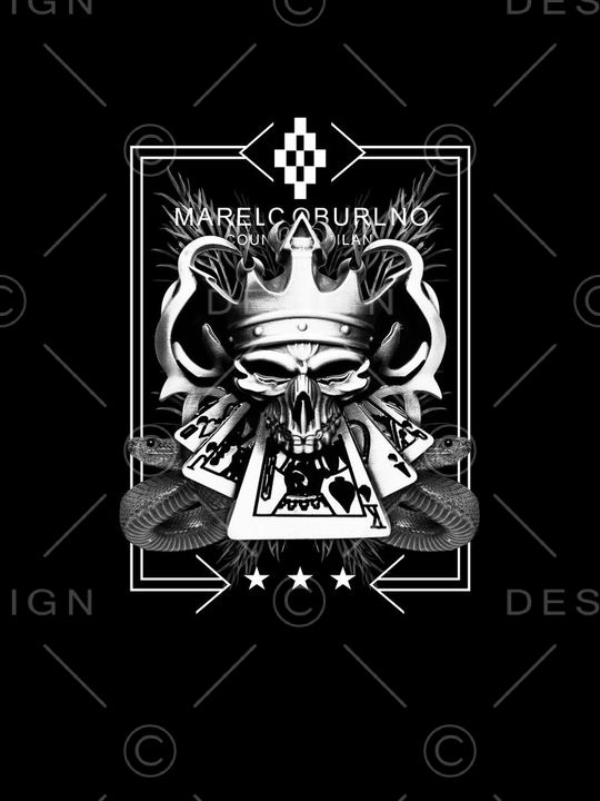 骷髅头印花华亿平台图片