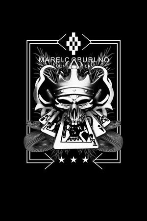 骷髅头印花华亿平台图片