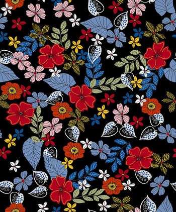 676574-手绘传统花卉2