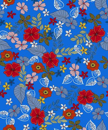 676576-手绘传统花卉4