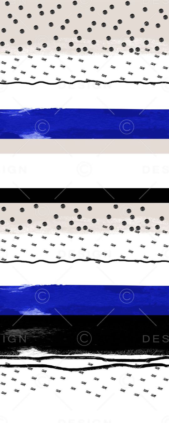 波浪条纹印花华亿平台图片