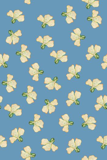 兰花印花华亿平台图片