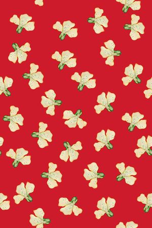 兰花印花华亿平台图片