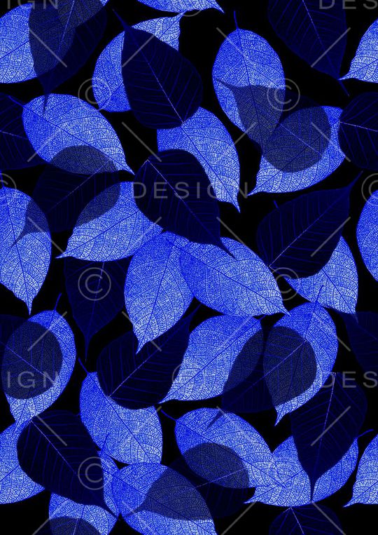 叶子和花印花华亿平台图片