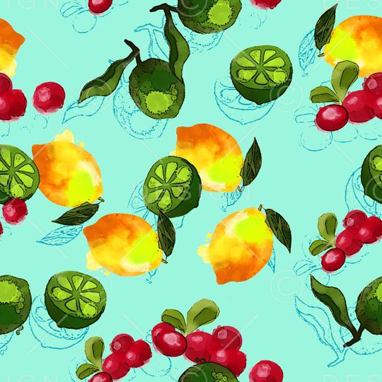 热带鱼印花华亿平台图片