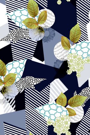 色块印花华亿平台图片