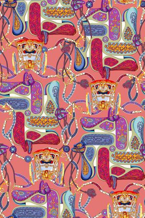 时尚印花华亿平台图片