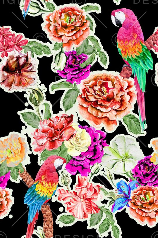 中国风印花华亿平台图片