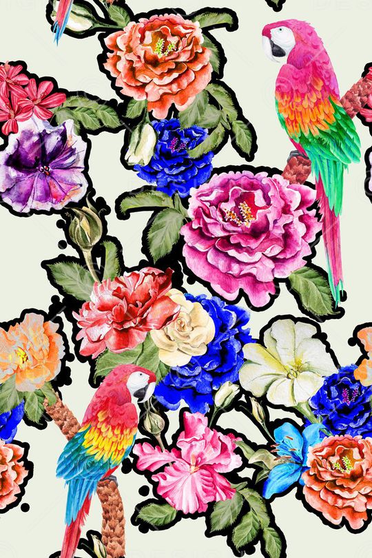 中国风印花华亿平台图片