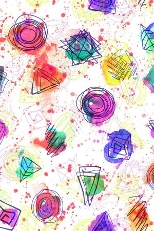 抽象纹理花纹印花华亿平台图片