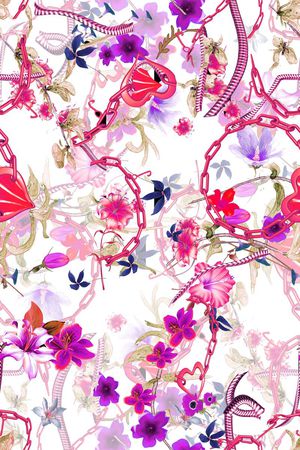 兰花印花华亿平台图片