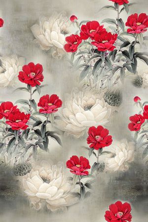 面料花印花华亿平台图片