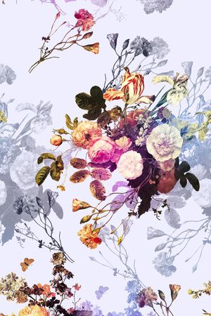 花朵印花华亿平台图片