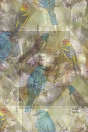 复古印花华亿平台图片