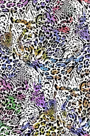 动物纹印花华亿平台图片