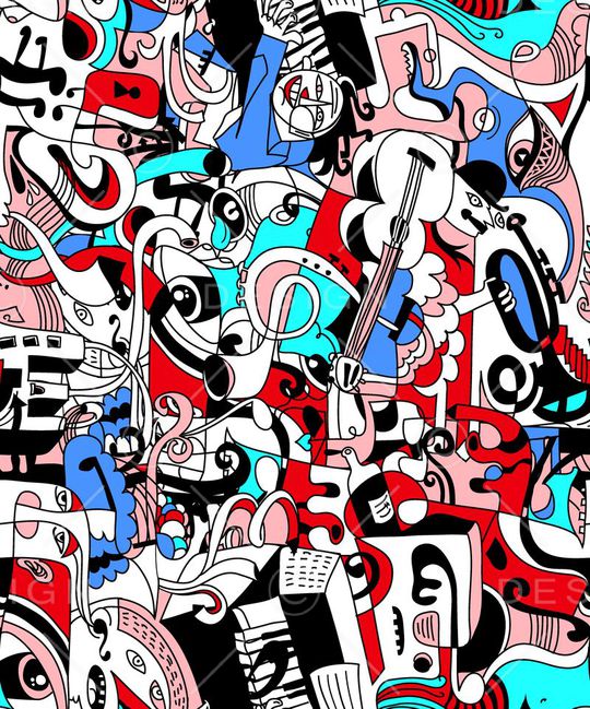 卡通印花华亿平台图片