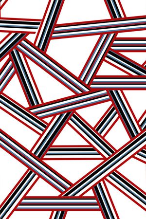 横条印花华亿平台图片