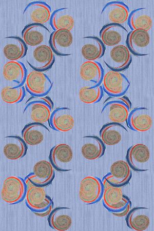 牛仔底纹印花华亿平台图片