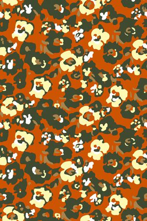 动物纹印花华亿平台图片