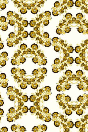 卷草纹印花华亿平台图片