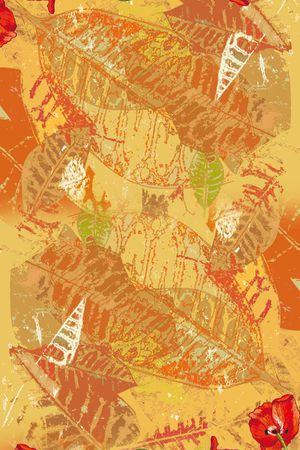 罂粟花长巾印花华亿平台图片