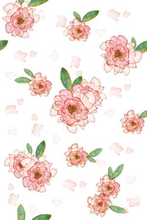 花朵印花华亿平台图片