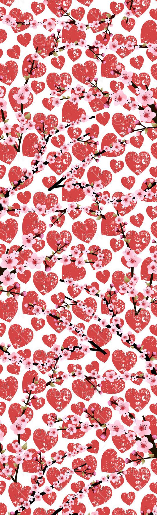 心形底纹长巾印花华亿平台图片