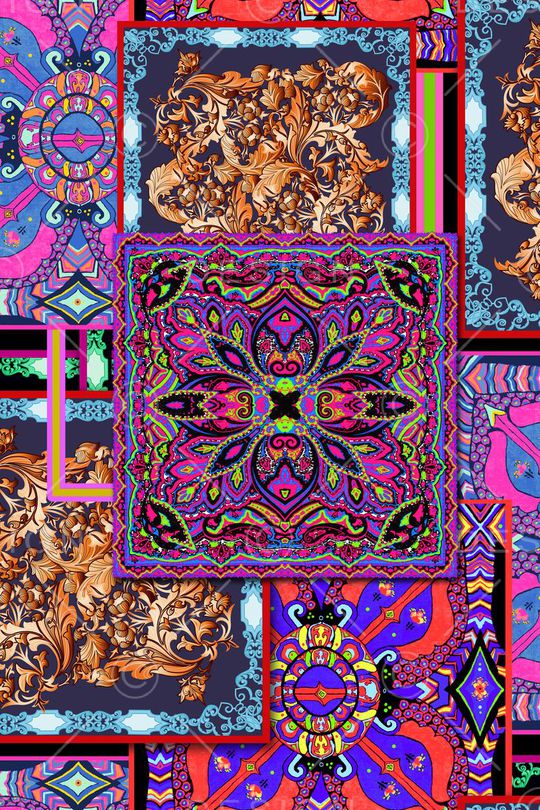 民族风印花华亿平台图片