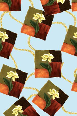 莫妮卡-大牌华亿平台印花华亿平台图片