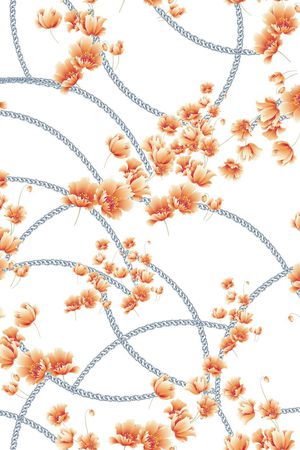 莫妮卡-大牌华亿平台印花华亿平台图片