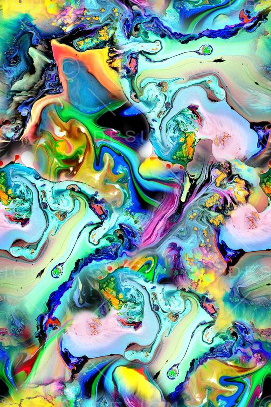 抽象印花华亿平台图片