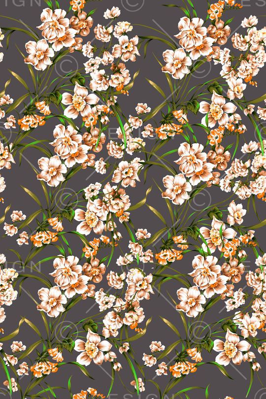 花朵印花华亿平台图片