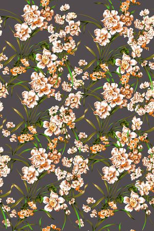 花朵印花华亿平台图片